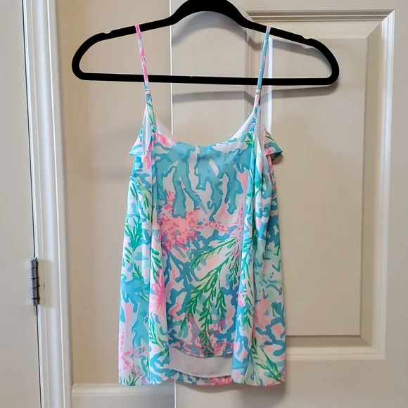 Lilly Pulitzer Karmen cami, size XXS, $40 - Picture 2 of 3